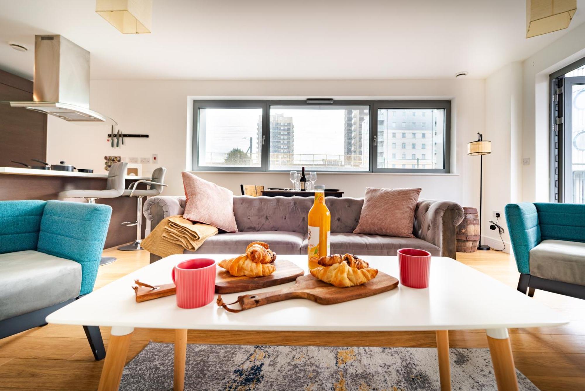 Appartamento Chic Near Tower Hill With A Gym *