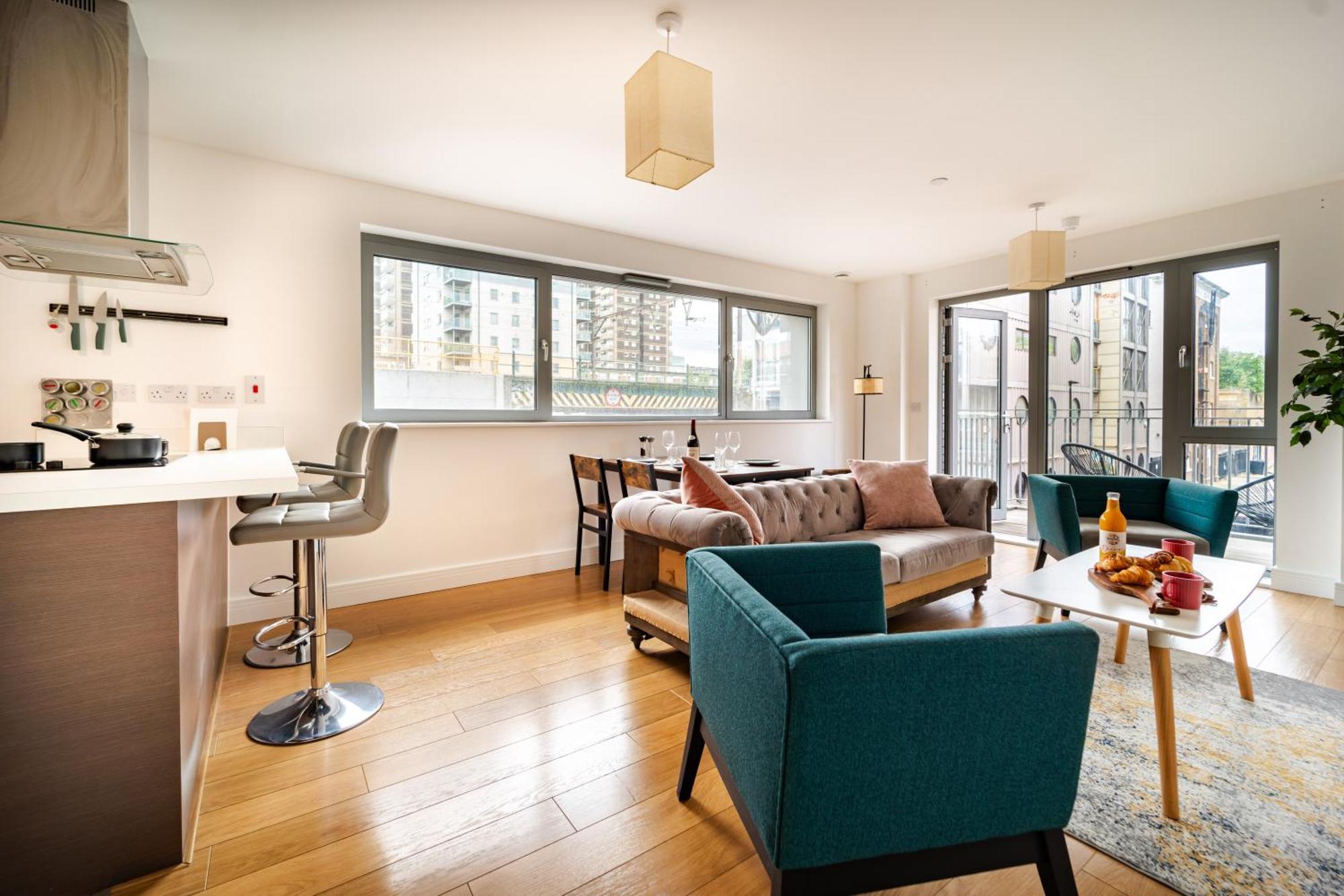Appartamento Chic Near Tower Hill With A Gym Londra